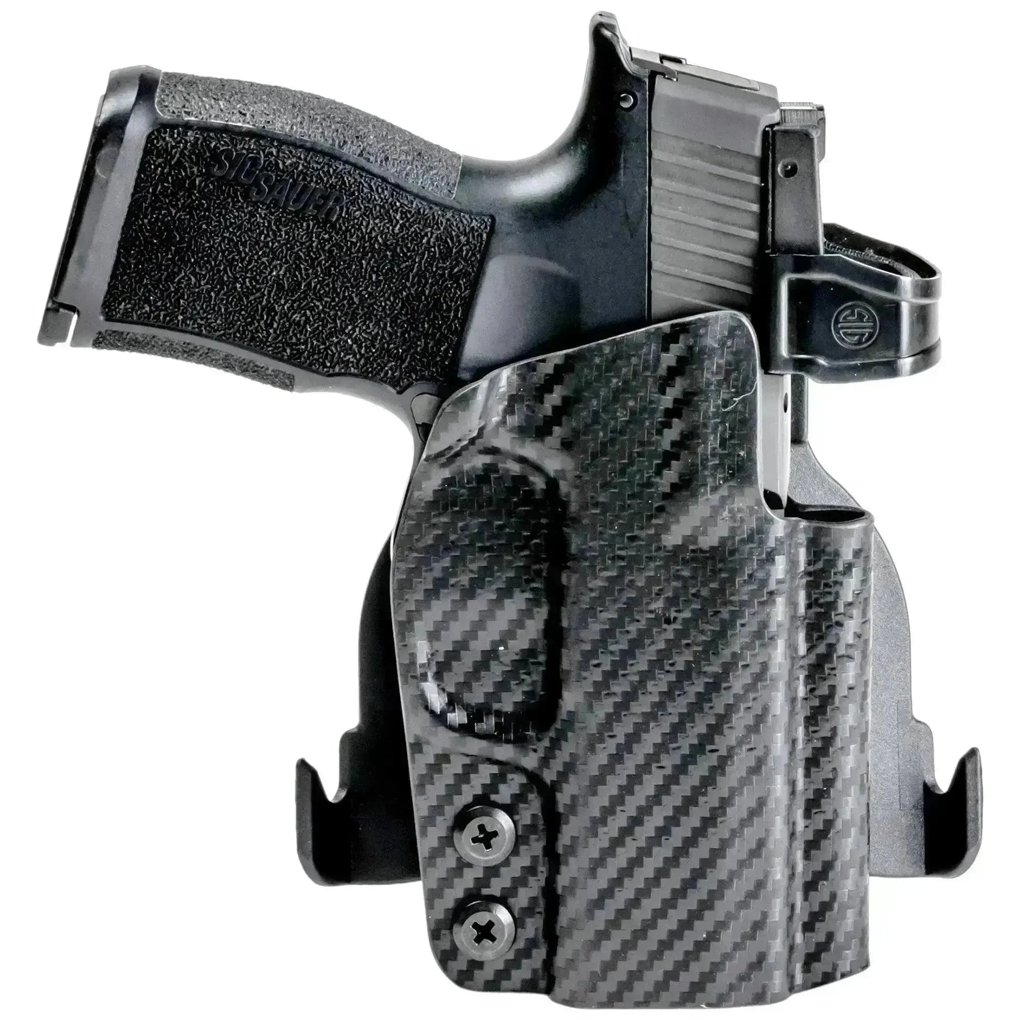 Staccato C2 Paddle Holster Carbon Fiber Black / Left Hand by Rounded Gear