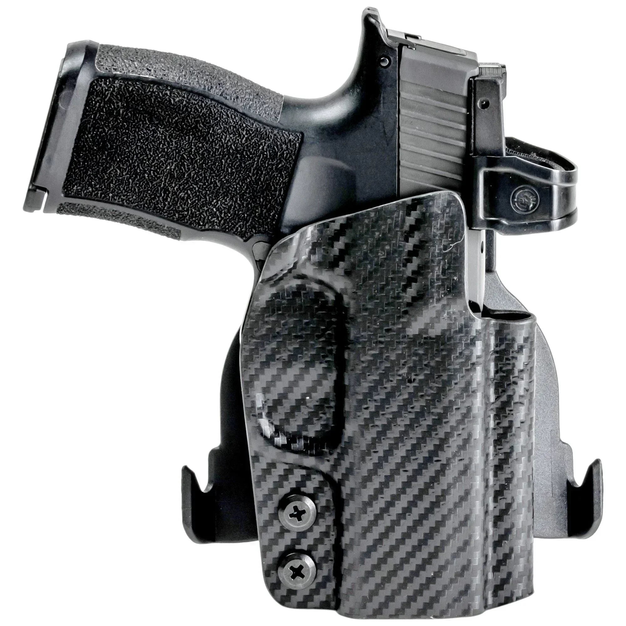 Walther P22 Paddle Holster Carbon Fiber Black / Right Hand by Rounded Gear
