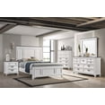 thumbnail image 1 of Roundhill Clelane Weathered White and Gray Finished 5-Piece Bedroom Set, Shiplap Panel Queen, 1 of 17