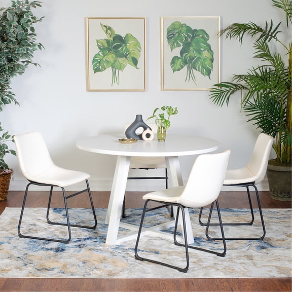 Roundhill Dining Set | Fixed Table | Weekend Brunch