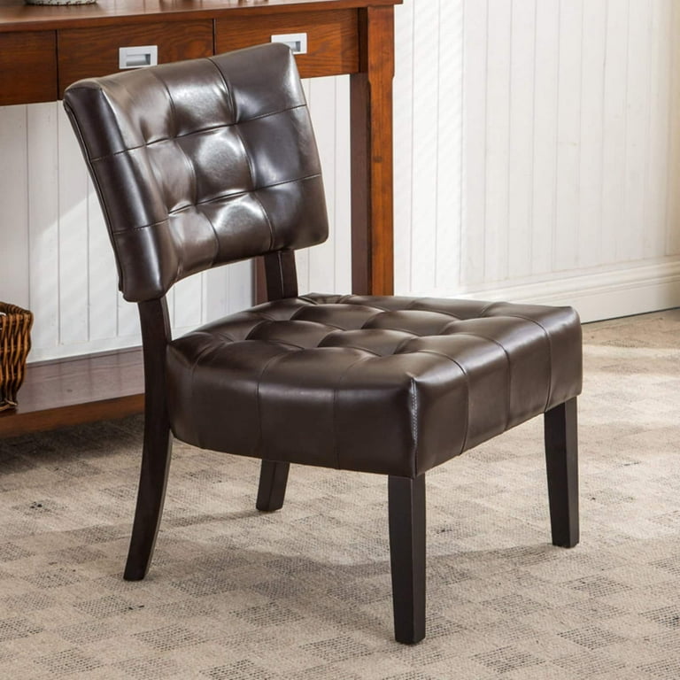 Statement discount leather chair