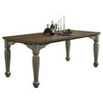thumbnail image 1 of Roundhill Furniture Breda Antique Gray and Dark Oak Finished Wood Dining Table, 1 of 6