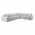 thumbnail image 1 of Roundhill Furniture Breton Contemporary 6-Piece L-Sectional Sofa, 1 of 10