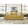 thumbnail image 1 of Roundhill Furniture Clareen Upholstered Stationary Sofa, Sunflower, 1 of 7