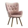 thumbnail image 1 of Roundhill Furniture Doarnin Wingback Chair, Mauve, 1 of 10