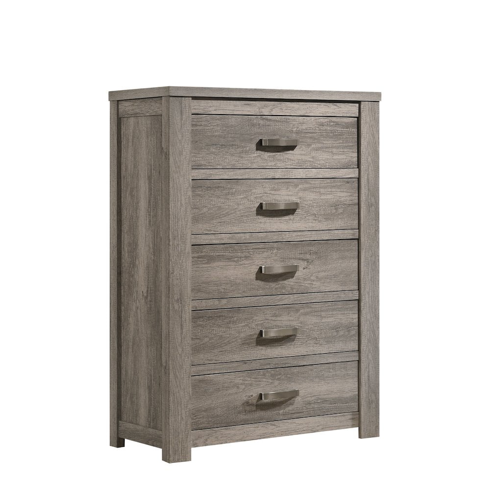 Roundhill Furniture Floren Contemporary 5-Drawer Chest