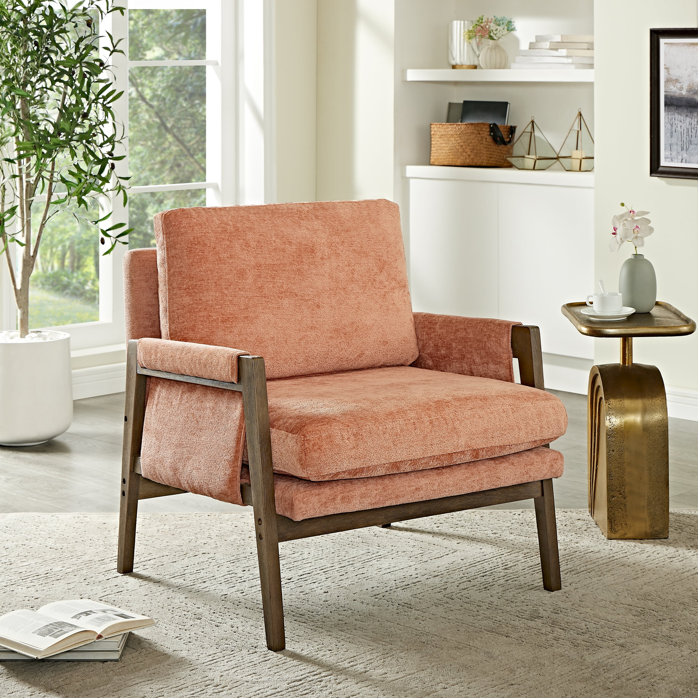 Roundhill Furniture Kelly Mid-Century...