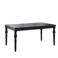 thumbnail image 1 of Roundhill Furniture Leviton Urban Style Dining Table, Black, 1 of 5