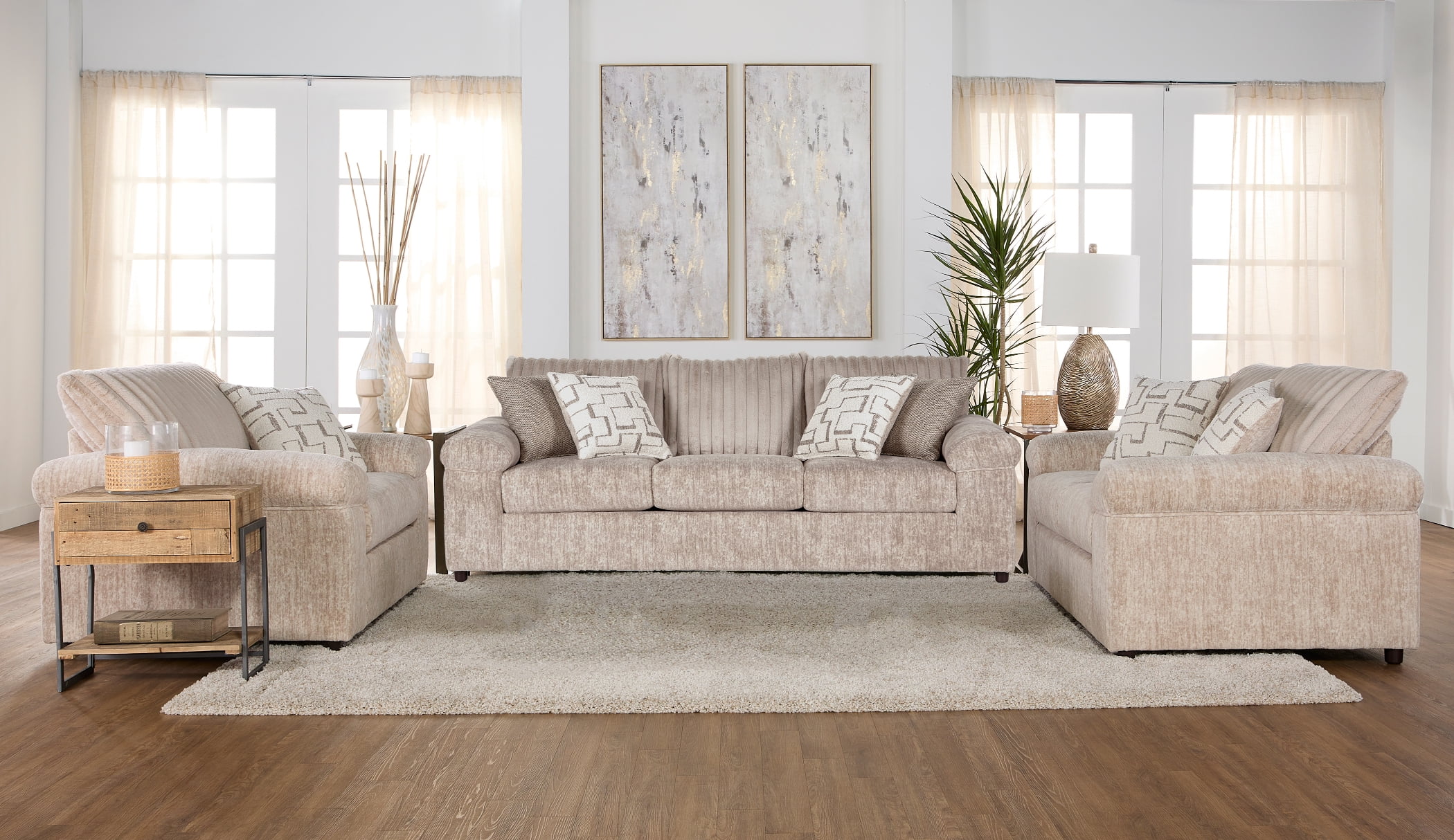 Corduroy living room set discount