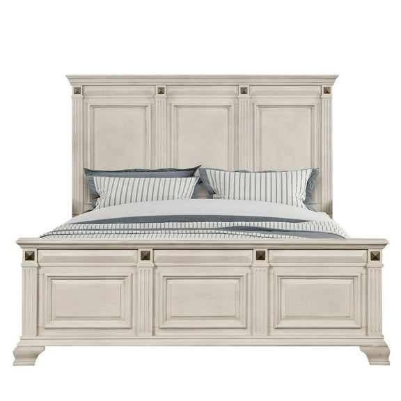 Roundhill Furniture Renova 7-Drawer Dresser with Mirror - Vintage Black