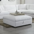 thumbnail image 1 of Roundhill Furniture Rivas Contemporary Ottoman - Graphite, 1 of 3