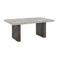 thumbnail image 1 of Roundhill Furniture Sorlen Modern 72" Dining Table with 3D Faux Concrete Top, 1 of 8