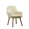 thumbnail image 1 of Roundhill Furniture Tuchico Contemporary Fabric Accent Chair, Tan, 1 of 14