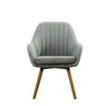 thumbnail image 1 of Roundhill Furniture Tuchico Contemporary Fabric Accent Chair in Gray, 1 of 9