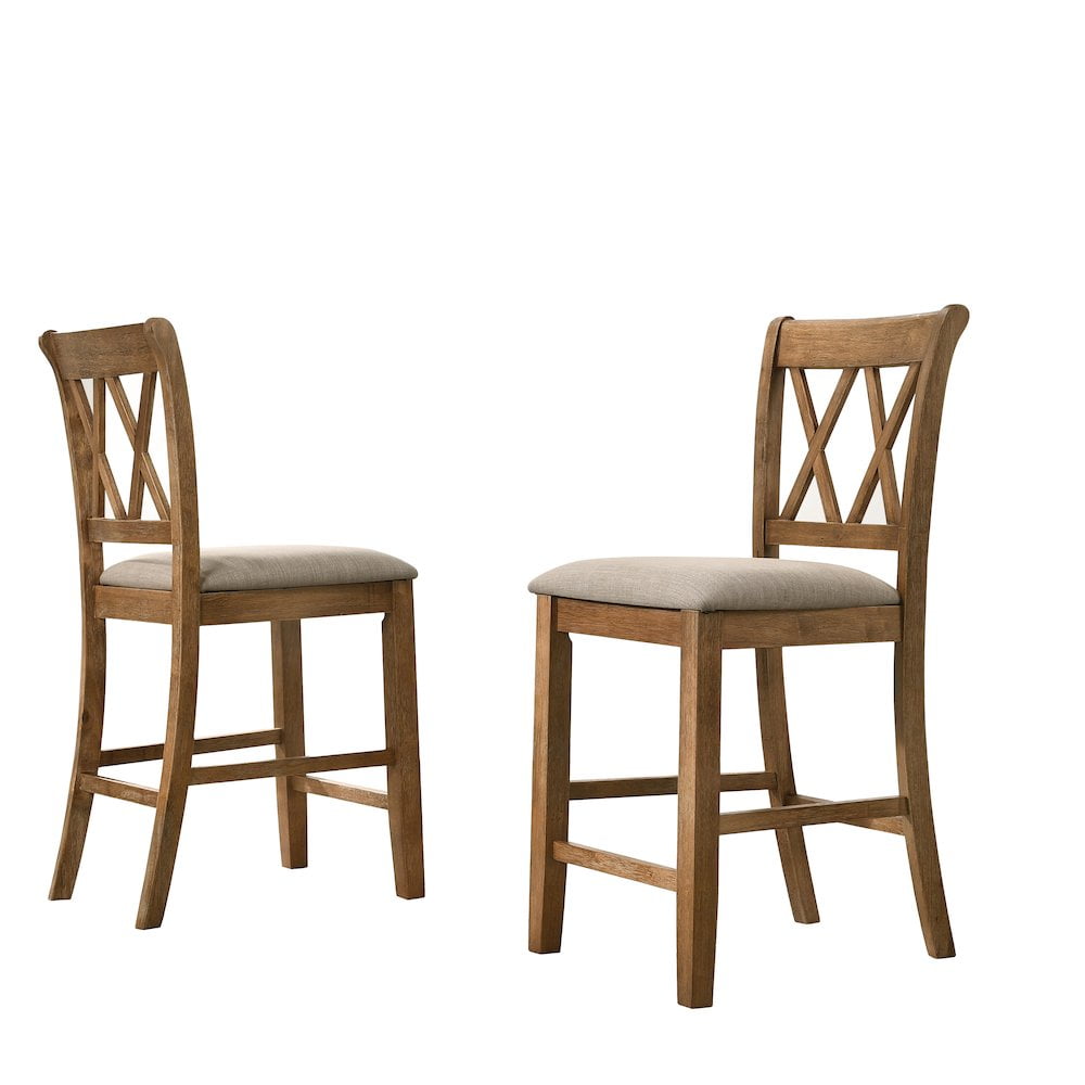 Roundhill Furniture Windvale Counter Dining Chair