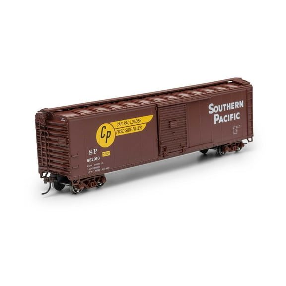 Roundhouse HO 50' PS-1 Single Sliding Door Box SP #652910 RND15100 HO Rolling Stock
