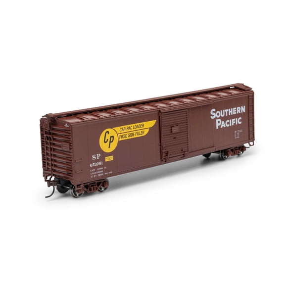 Roundhouse HO 50' PS-1 Single Sliding Door Box SP #653261 RND15101 HO Rolling Stock