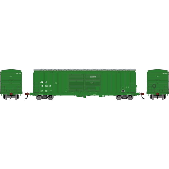 Roundhouse HO RND 50' FMC 5283 Double Door Box Car CRLE #10432 RND-1369