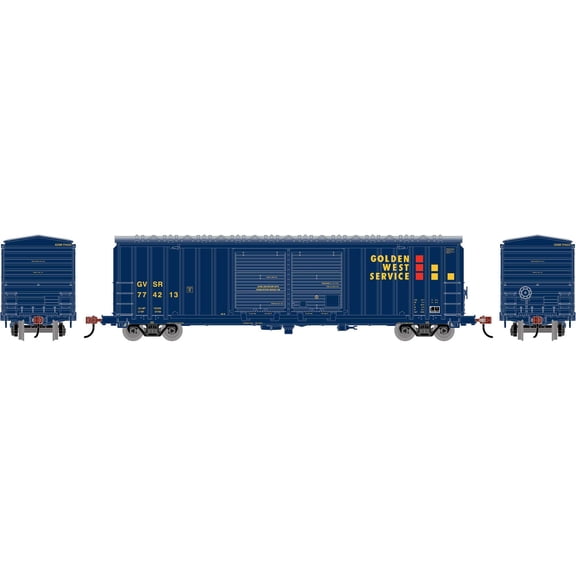 Roundhouse HO RND 50' FMC 5283 Double Door Box Car GVSR #774213 RND-1364