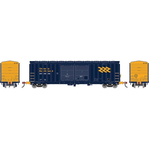 Roundhouse HO RND 50' FMC 5283 Double Door Box Car ONT #2806 RND-1367