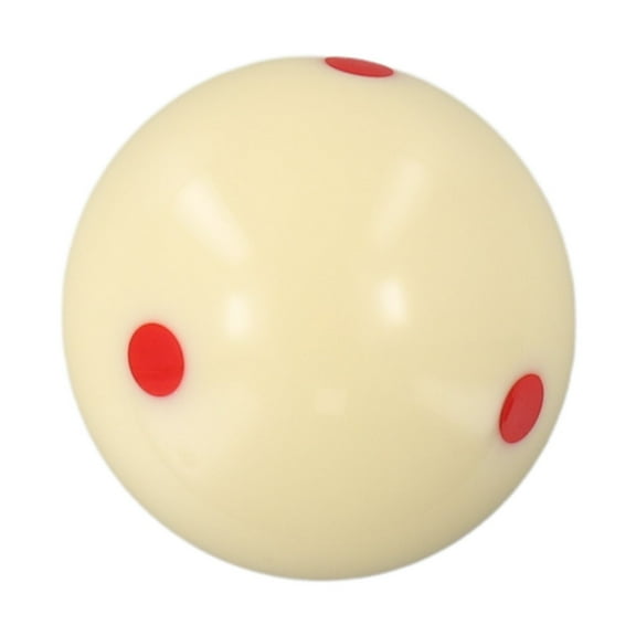 Roundness Cue Ball Hardness 2 1/4” Red 6 Dot Spot Pool-Billiard Practice Resin Standard Training 2018 Practical