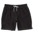 thumbnail image 1 of Roundtree & Yorke Men's Big & Tall Solid Color Swim Trunks (Black, 4X-Large Big, 4XB), 1 of 5