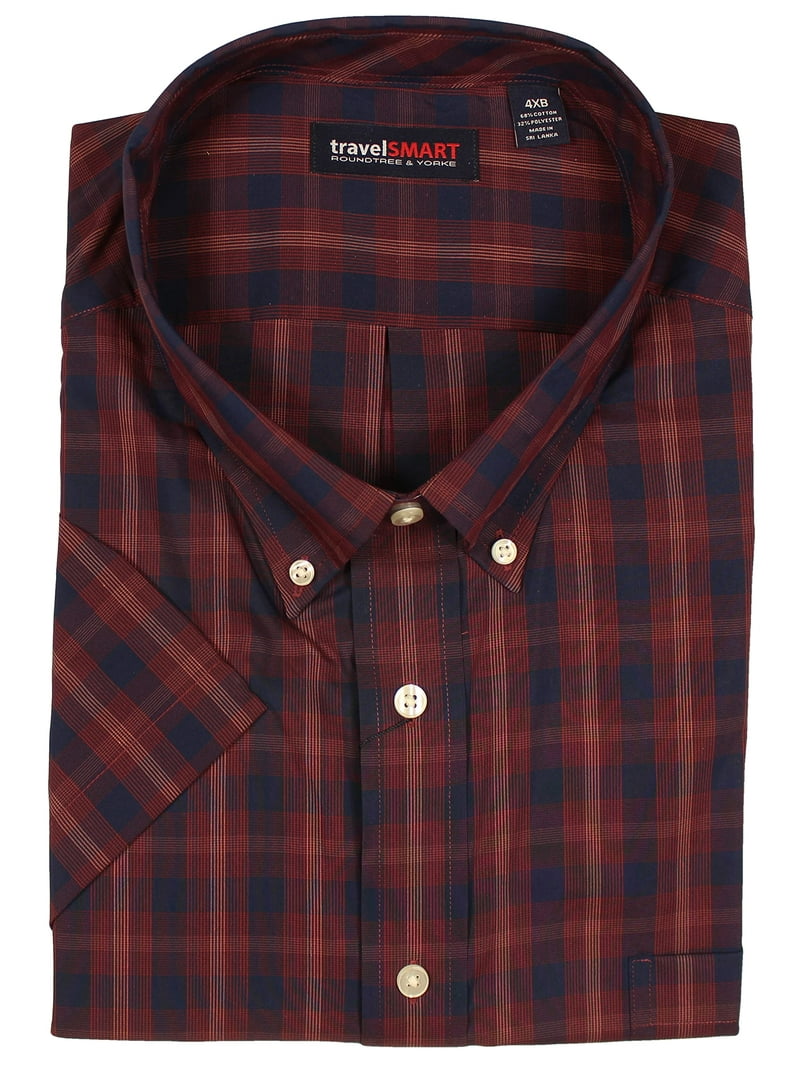 roundtree & yorke dress shirts Amazon.com: Roundtree & Yorke Luxury Cotton Men's Long Sleeve Shirt with  Pocket, Regular Sizes (Light Periwinkle 430 Multi, Small) : Clothing, Shoes  & Jewelry