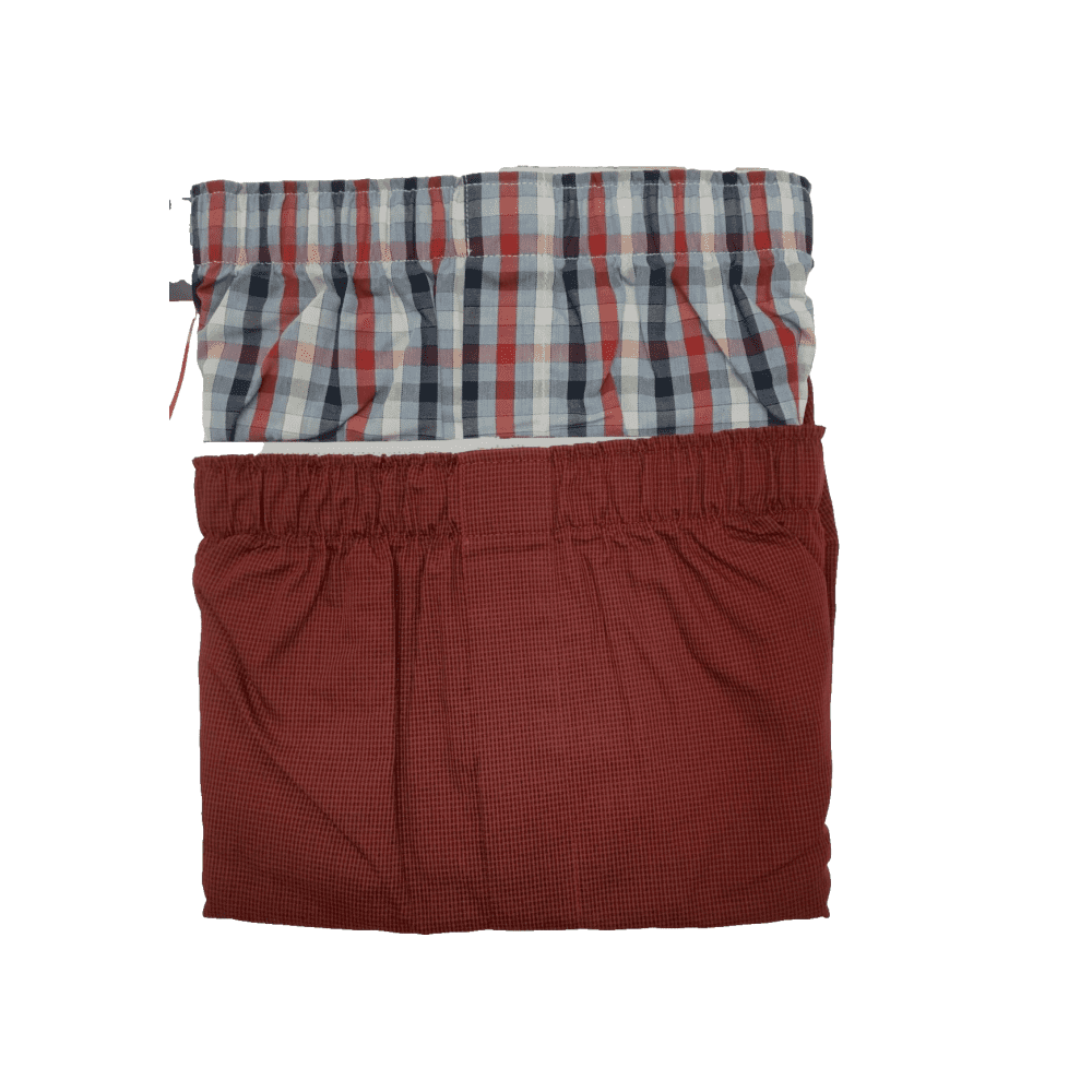 Roundtree and Yorke Men's 2 Pairs Cotton Blend Tapered Boxers, Size 38