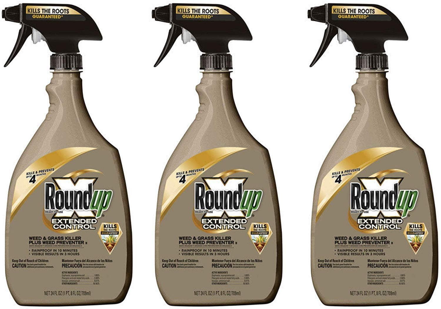 Roundup Extended Control Weed and Grass Killer RTU Liquid 24 oz