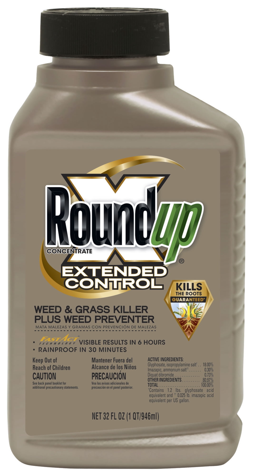 Roundup Concentrate Extended Control Weed & Grass Killer Plus Weed