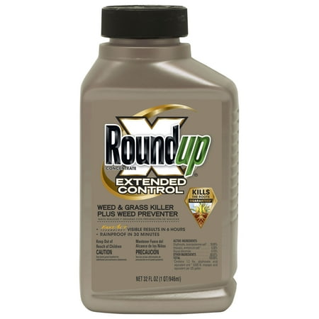 Roundup Concentrate Extended Control Weed & Grass Killer Plus Weed Preventer II 32oz.