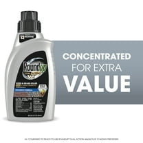Roundup Dual Action 365 Weed & Grass Killer Plus 12 Month Preventer Concentrate, 32 fl. oz.