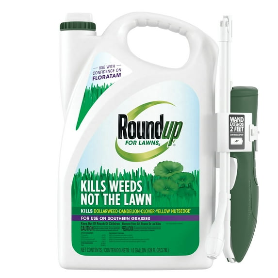 Roundup For Lawns 4 Ready-To-Use (Southern) Extended Wand, 1 gal.