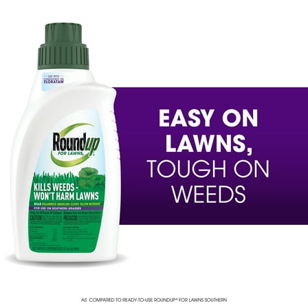 Roundup For Lawns₅ Concentrate (Southern), Weed Killer 32 oz.