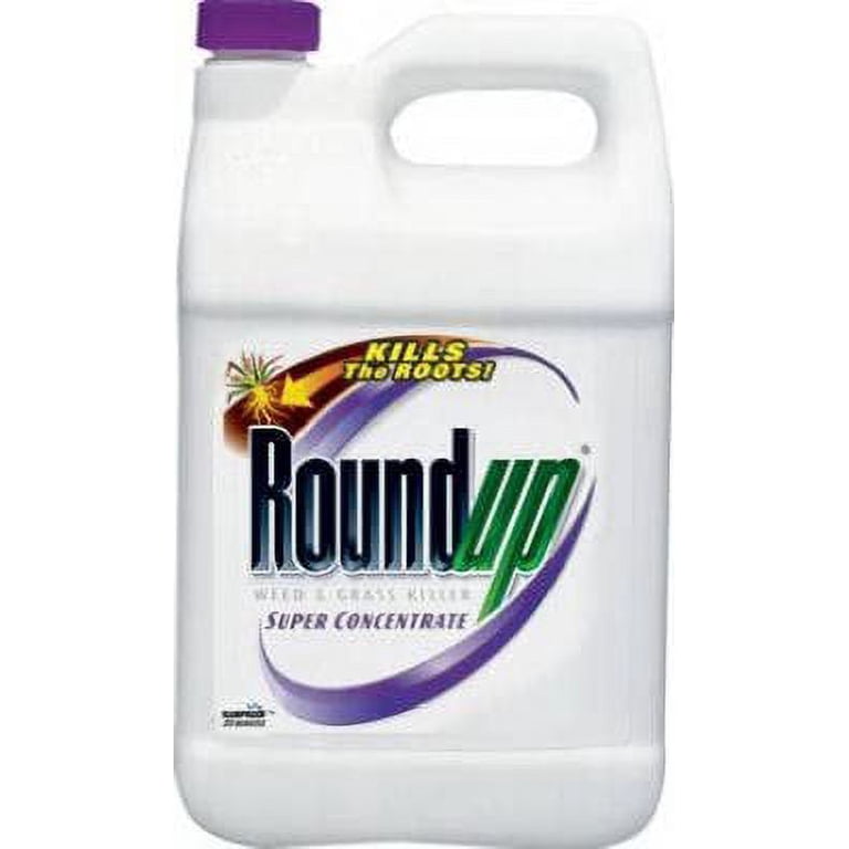 Scotts Ortho Roundup Super Concentrate Herbicide Weed Killer - Liquid - 1  Gallon  Residential Use, Standard Application