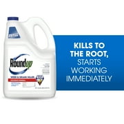 Roundup Weed & Grass Killer  Refill, Use in Flower Beds, Around Trees & More, 1.25 gal.