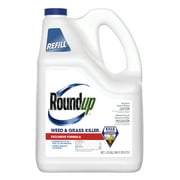 Roundup Weed & Grass Killer₄ Refill, Use in Flower Beds, Around Trees & More, 1.25 gal.