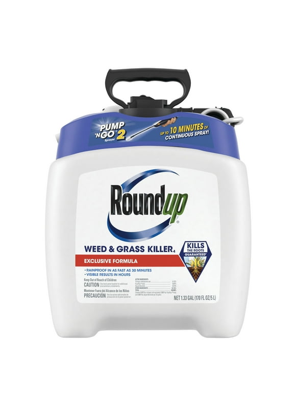 Roundup Weed & Grass Killer₄ with Pump 'N Go 2 Sprayer, 1.33 gal.