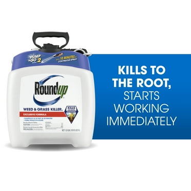 Roundup Weed & Grass Killer₄ with Pump 'N Go 2 Sprayer, 1.33 gal.