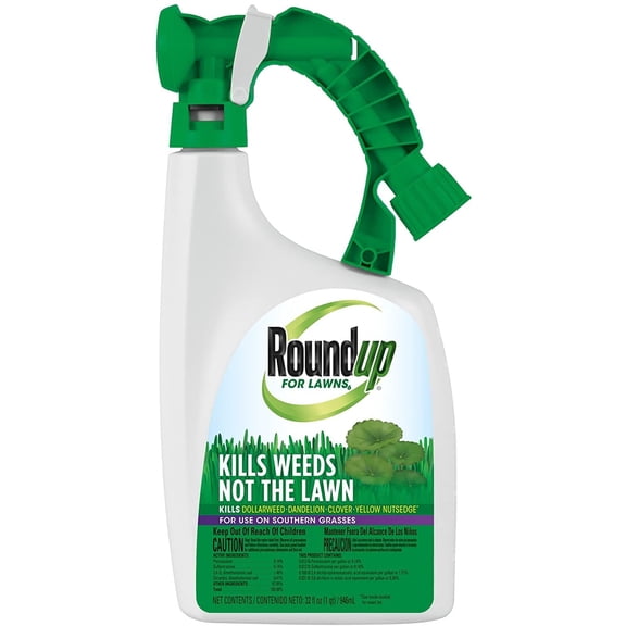 6-pack Roundup For Lawns6 Ready-To-Spray Southern - Weed Killer - 32 oz. (6 Pack) — Residential Use, Standard Application