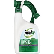 Roundup for Lawns Ready-to-Spray, for Use on Southern Grasses, Kills Dandelion, Clover, and More, 32 fl. oz.   Residential Use, Standard Application