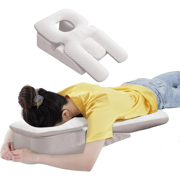 Rounuo Face Down Pillow for Sleeping Easy Face Down Pillow After Eye