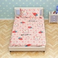 thumbnail image 1 of Rourlinge 1 Pack Mattress Protector Sheets Fitted Waterproof Crib Mattress Pad Cover, Noiseless & Machine Wash Absorbent Crib/Mattress Protector Sheet Quilted, 1 of 5