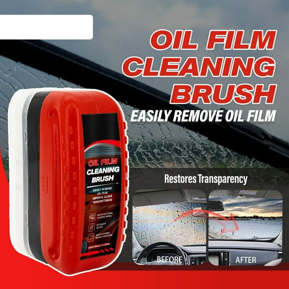 Rourlinge Glass Oil Film Remover Windshield Cleaner Hydrophobic Resin Degreaser for Auto Car Front Side Window Mirror, Anti-Fog Water Repellent, Easy Application Safe Formula, Visibility Enhancer