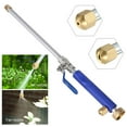 thumbnail image 1 of Rourlinge High Pressure Washer Gun with 2 Copper Nozzles and Hose Connector, Adjustable Water Spray Nozzle for Car Washing, Garden Irrigation, Home Cleaning, Patio Driveway Deck Outdoor Use, 1 of 9