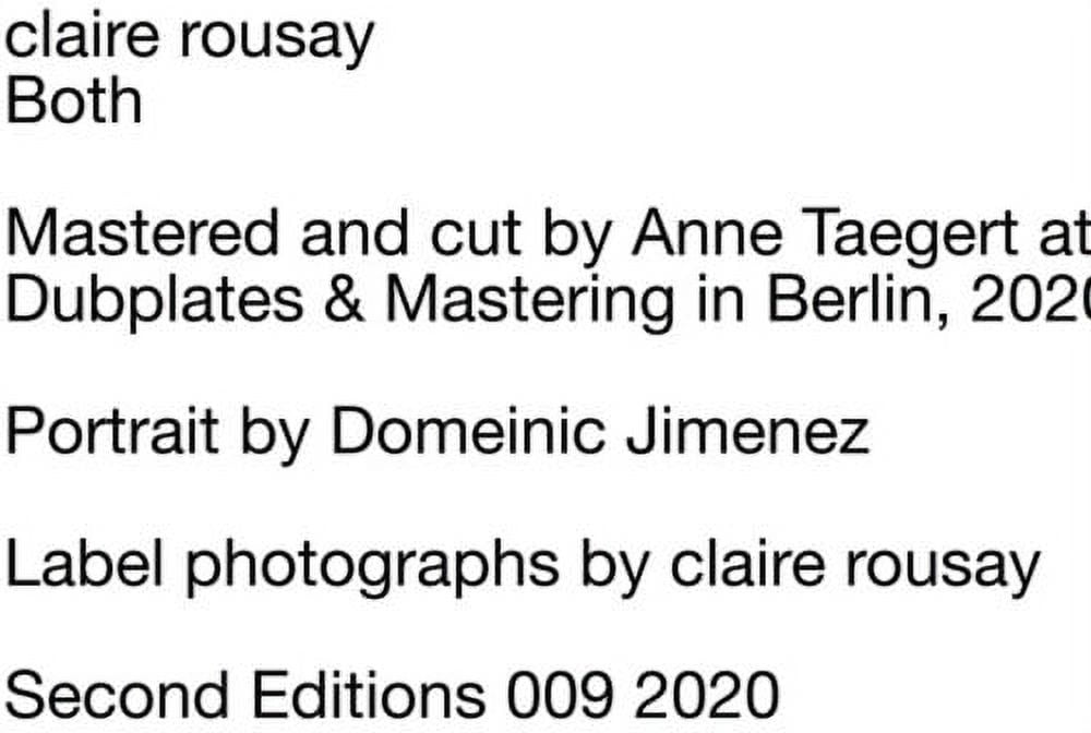 Rousay,Claire - Both - Music & Performance - Vinyl