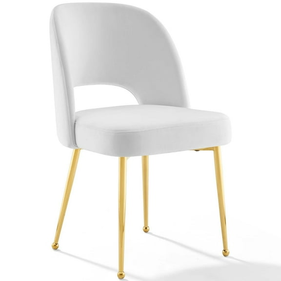 Modway Rouse Dining Room Side Chair in White