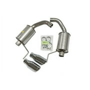 Roush Performance Products 421837 Axle Back Exhaust Kit, 1 Pack Fits select 2015-2021 FORD MUSTANG