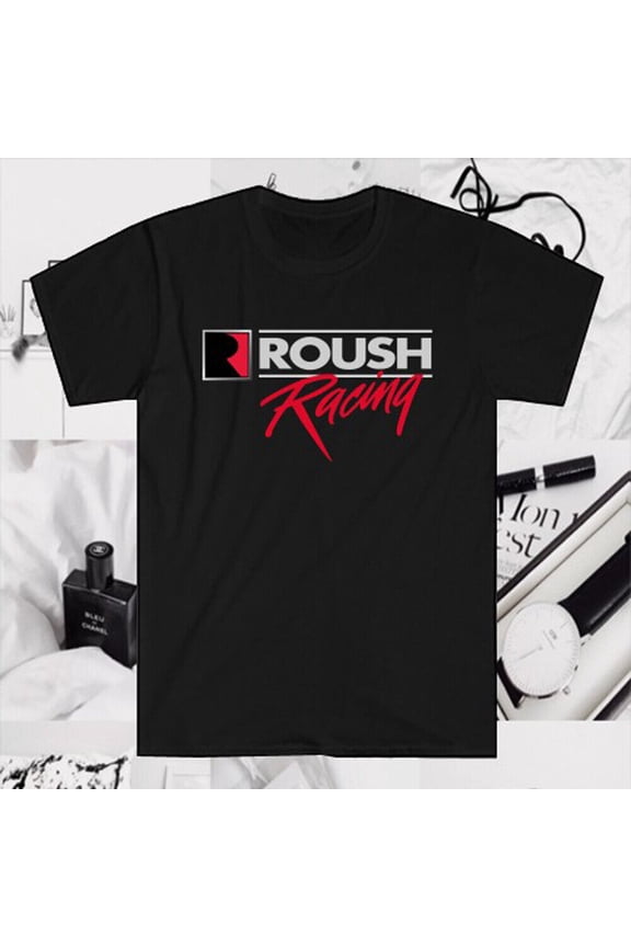 Roush Racing Performance Men's Black T-Shirt Size S to 5XL
