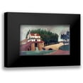 thumbnail image 1 of Rousseau, Henri 18x12 Black Modern Framed Museum Art Print Titled - The Mill, 1 of 5